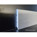 Battiscopa per pavimenti SPC in pvc espanso decoro Rovere tramontana impermeabile di cm 7,5
