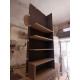 Pannelli rivestimento dogato cm 280 effetto legno molto sottile e doga small ebano 3