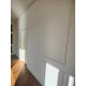 Cornice boiserie profilo da parete cm 4 con spessore massimo 15 mm posata finita e verniciata