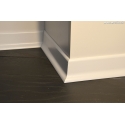 Lotto battiscopa zoccolino spessore mm 22 alto 6 cm molto spesso legno massello bianco