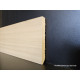 Battiscopa in legno massello grezzo da verniciare bordo quadro alto cm 10 spessore mm 13 utimo lotto