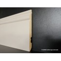 Battiscopa mdf alto bianco ducale inglese alto 13 cm spessore mm 14 verniciato NCS S 2005 Y 50R