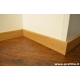 battiscopa in legno impiallacciato rovere con bordo moderno basso alto 4 cm spessore mm 13