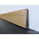 Battiscopa per porte laminatino Rovere naturale, extra resistentei dimensioni mm 75 x 10 mm.