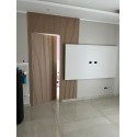 Rivestimento cannettato parete moderno rigato 12 mm Rovere