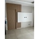 Rivestimento cannettato effetto chiaro rigato 12 plastico effetto legno impermeabile e resistente (3)