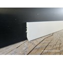 Battiscopa HDF anti umidità extra resistente bordo quadro altezza cm 4 spessore mm 9 verniciato ral 9016 slim