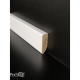 battiscopa di 4 cm bianco ral 9010 impiallacciato basso moderno spessore 13 mm
