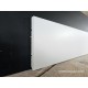 Battiscopa HDF anti umidità extra resistente bordo quadro altezza cm 10 spessore mm 9 verniciato ral 9010 slim