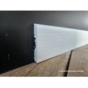 Battiscopa impermeabile pronto all'uso alto mm 68 spessore cm 1 bianco matrix venato