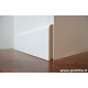 zoccolino bianco legno impiallacciato bordo tondo mm 75 spessore mm 13
