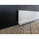Battiscopa alluminio satinato di cm 5 spessore mm 10 sgusciato