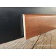 Battiscopa tinto Noce chiaro cm 8 spessore mm 13 bordo tondo
