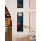 Boiserie bianca con carta da parati ProfilRE cm 150