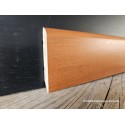 Battiscopa Doussiè Africa impiallacciato bordo tondo 8 cm spessore mm 10