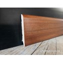 Battiscopa Afrormosia cm 8 impiallacciato bordo tondo spessore mm 10 verniciato