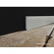 Battiscoipa HDF anti umidità basso, di 5 cm con spessore mm 9 verniciato ral 9016